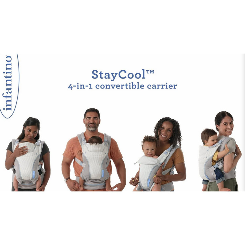 Porte bébé StayCool 4-en-1 convertible  