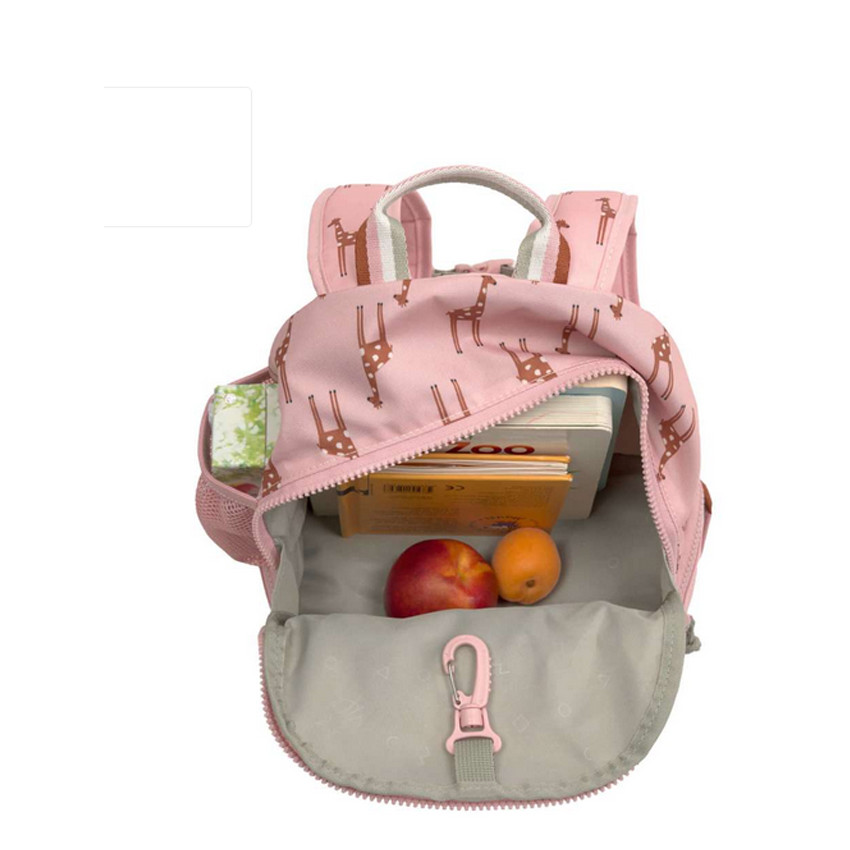 Sac à dos Mini Safari Girafe - Rose 