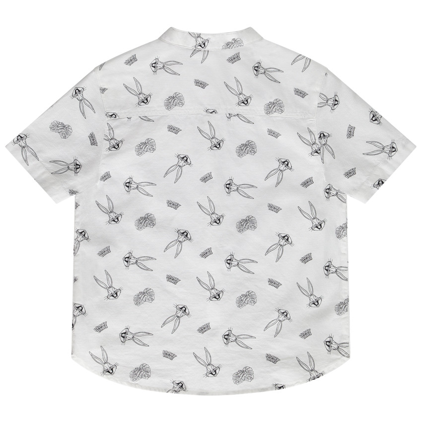 Korte mouwen katoenen shirt met Looney Tunes print voor jongens 