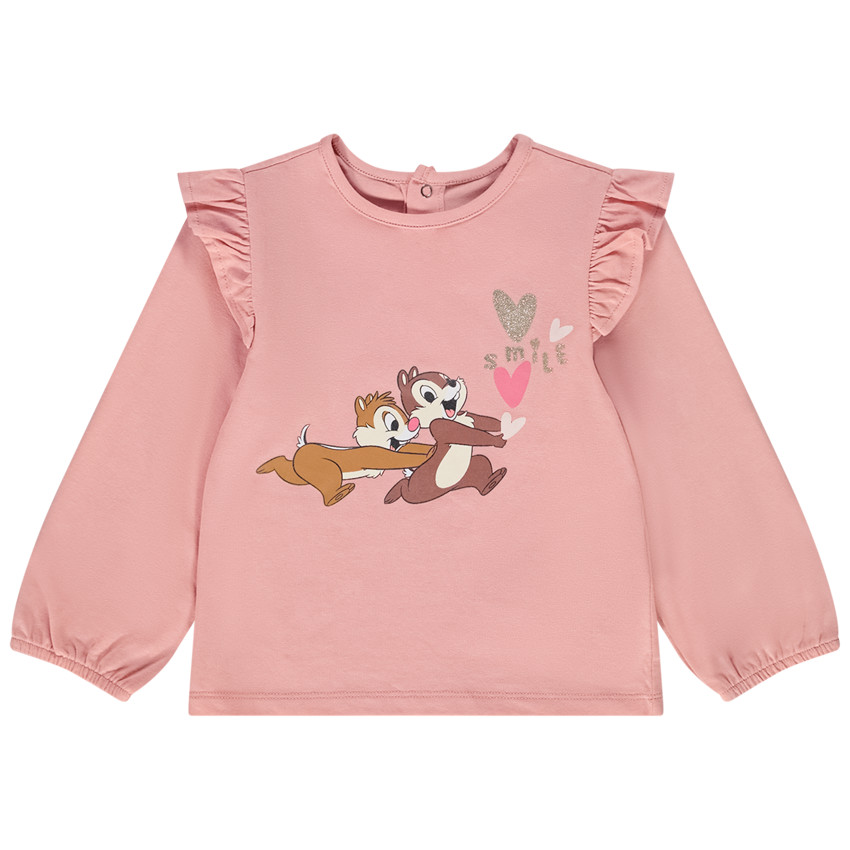 T-shirt manches longues print Tic & Tac Disney pour bébé fille 