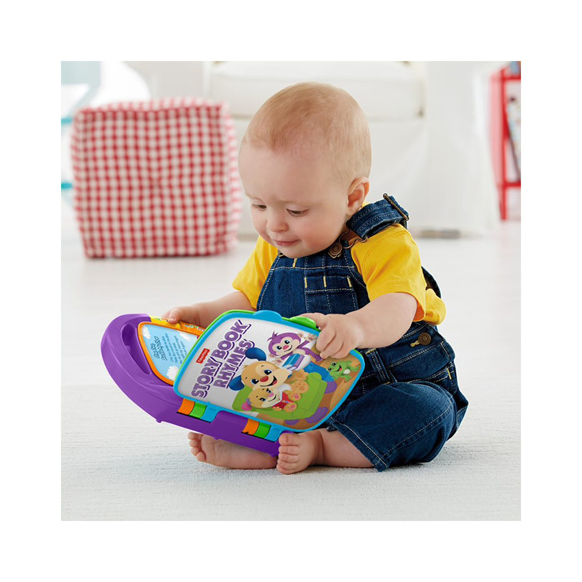 Fisher-price - livre interactif comptines - livre bébé - 6 mois et + Fisher  Price