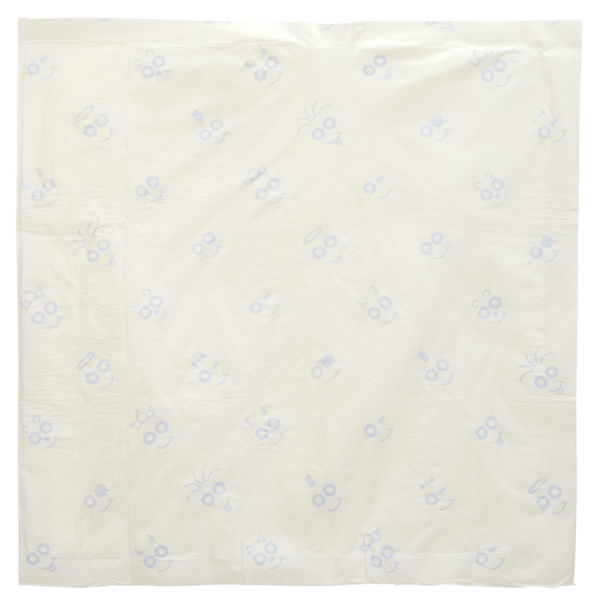 Set van 10 wegwerp onderleggers 60 x 60 cm 