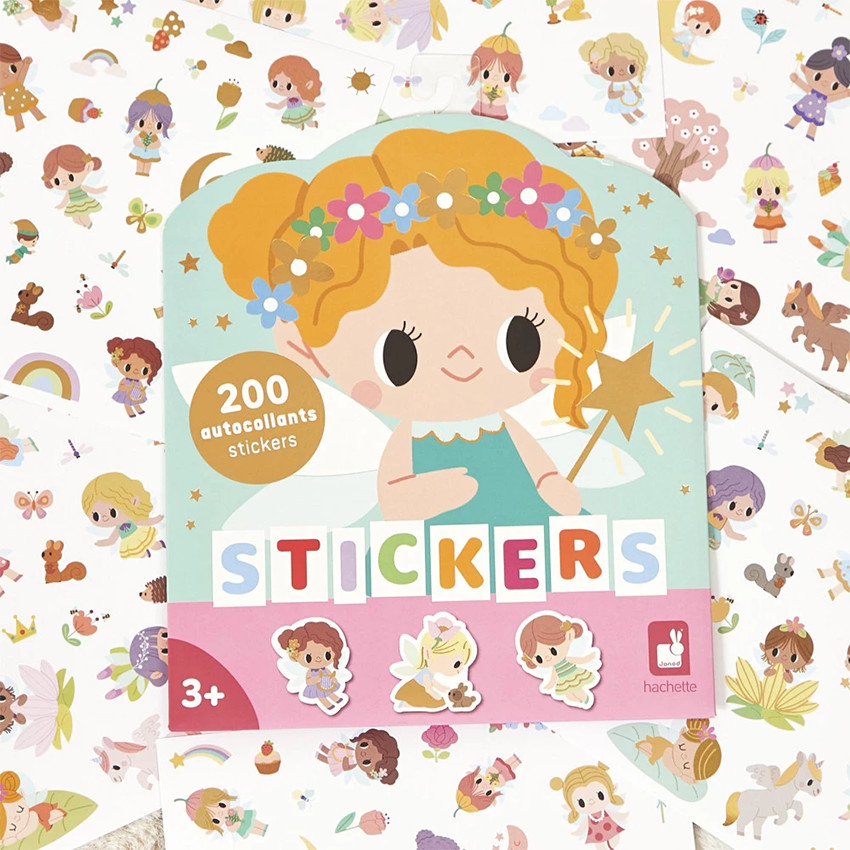 Pochette de 200 stickers Fées 
