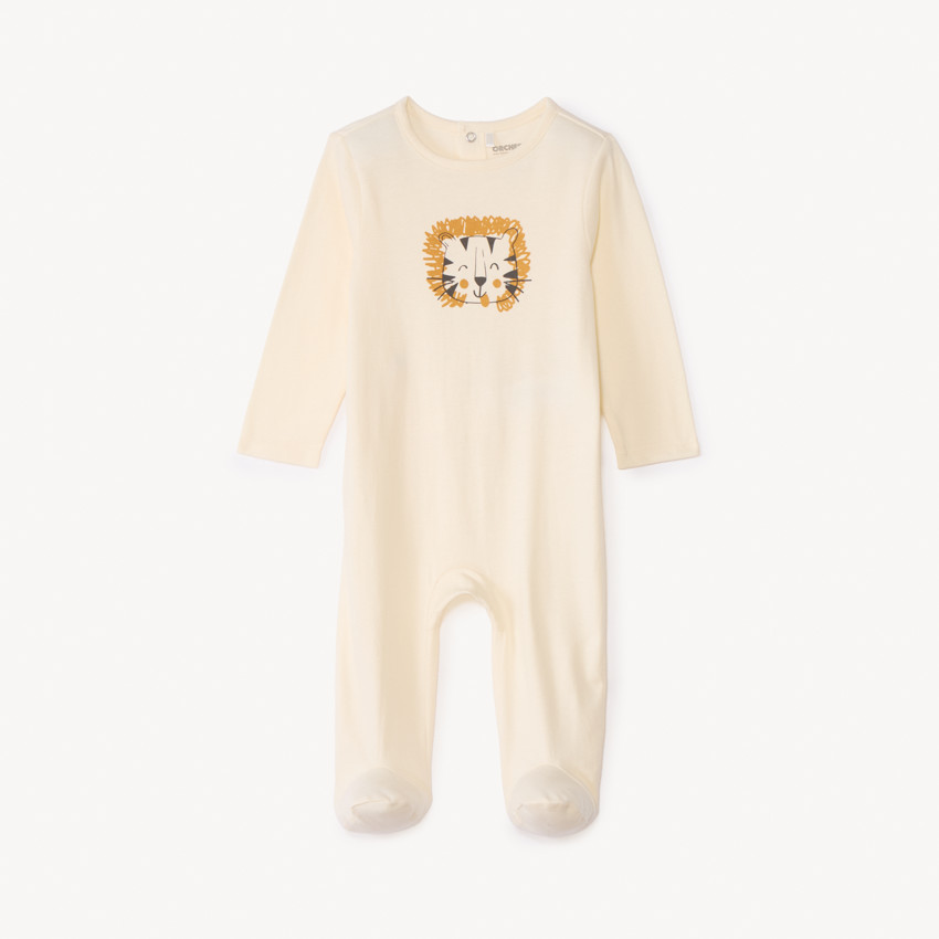 Dons goed in bedrukt jersey voor babyjongen 