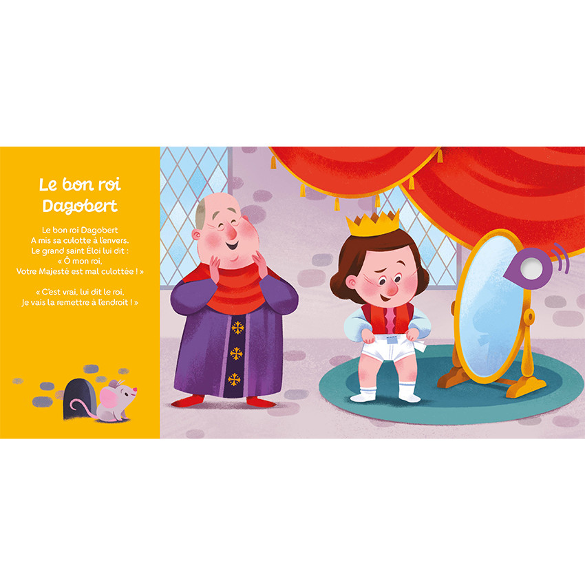 Boek FR soundboek "Mes comptines pour rigoler" 1jaar+ 