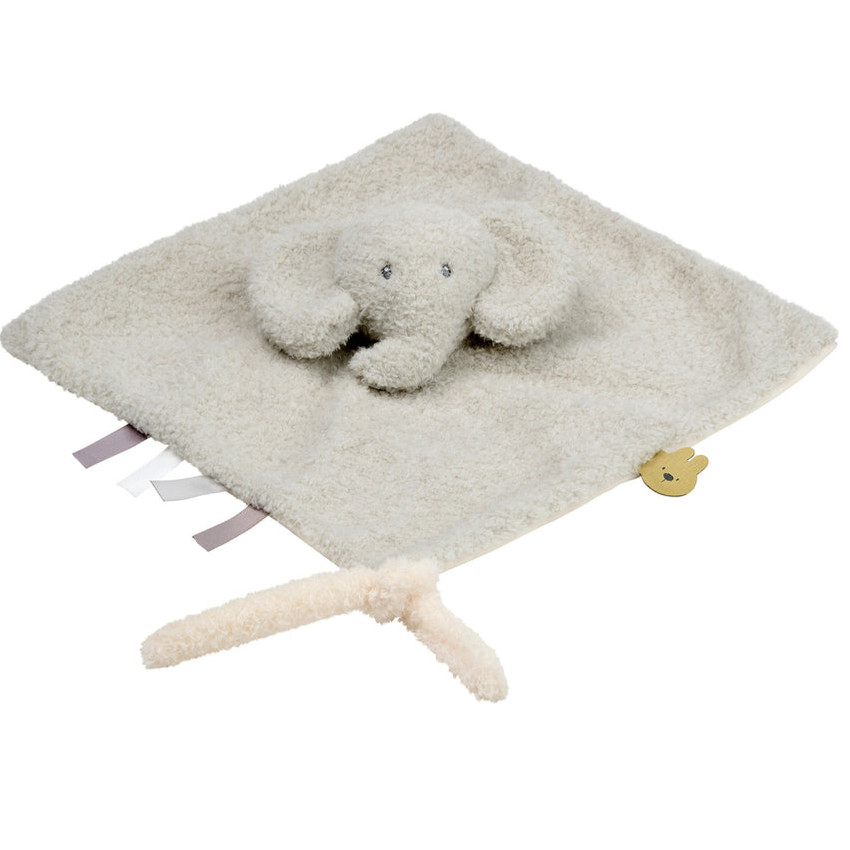 Knuffeldoekje Olifant Teddy Bouclette 