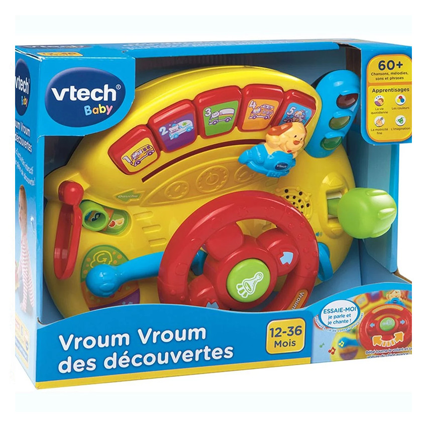 Vtech Volant musical Baby Pilote - version française 