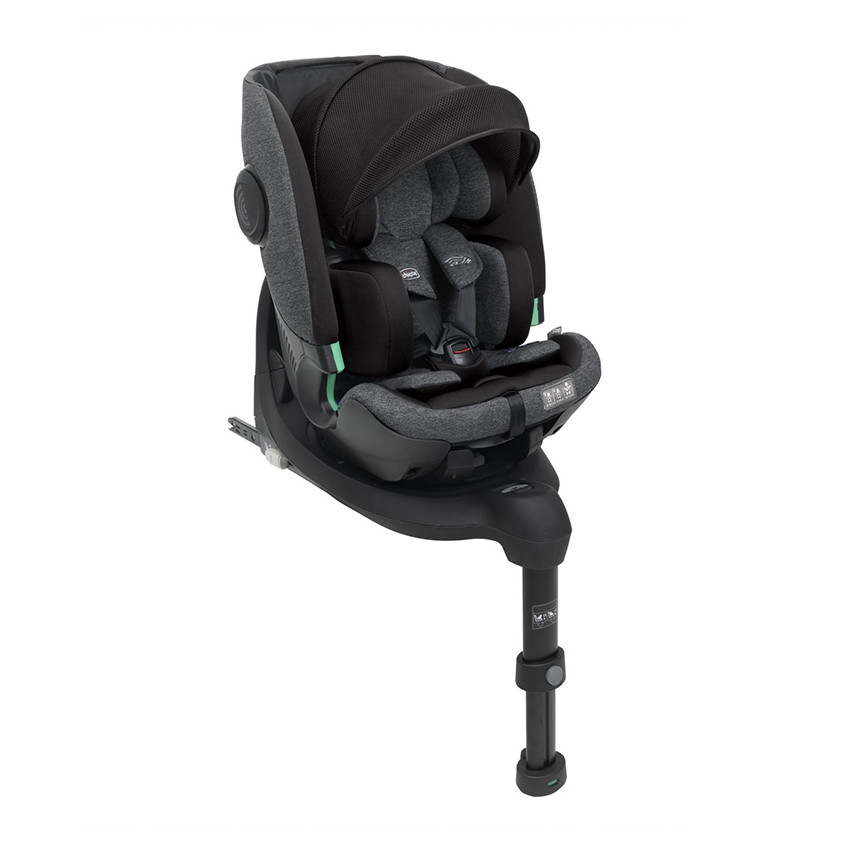 Siège-auto Bi-Seat i-Size Air black air + base rotative 360 