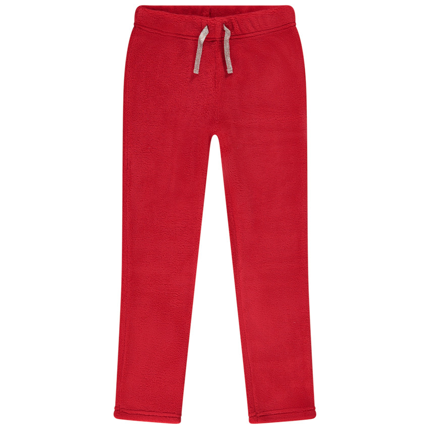 Kerstpyjama met hertenprint en oren in reliëf voor meisjes 