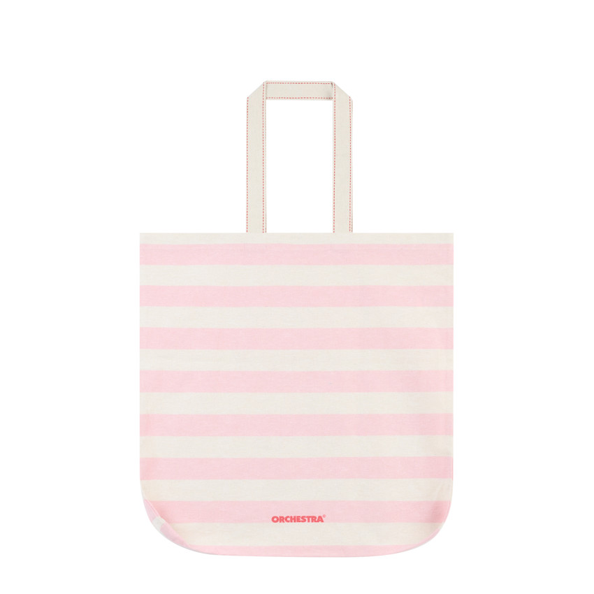 Tote Bag cherry met strepen 