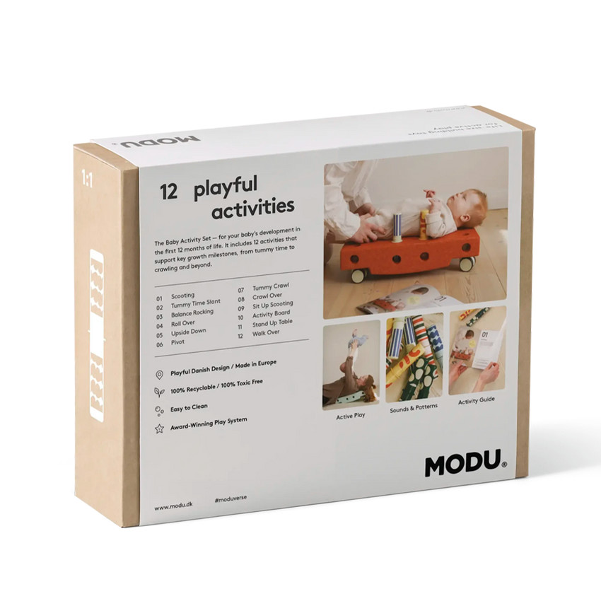 Set d'activité pour bébé 0-12m Deep Blue/Sky Blue 