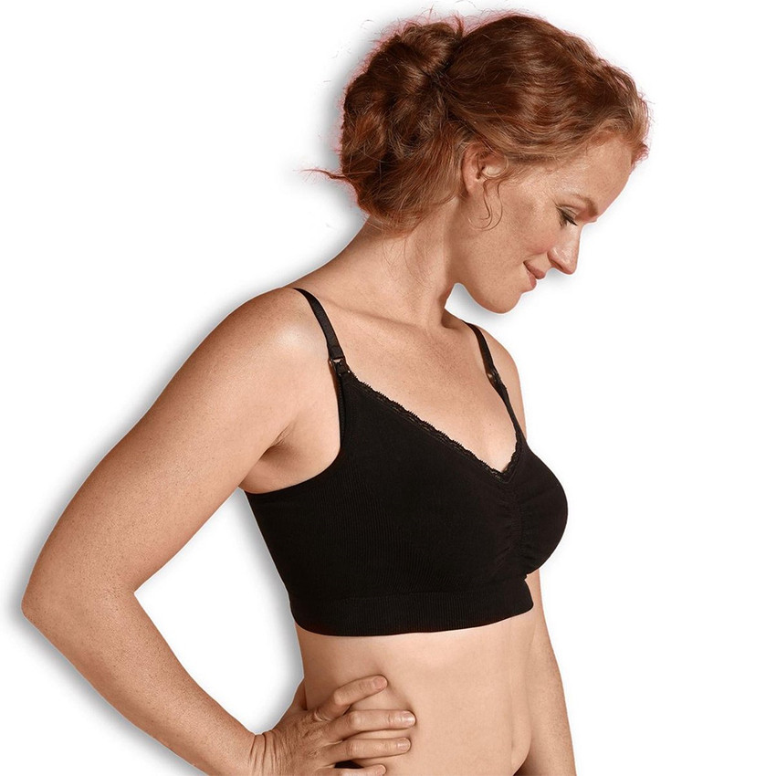 M - Soutien-gorge d'allaitement biologique Noir 