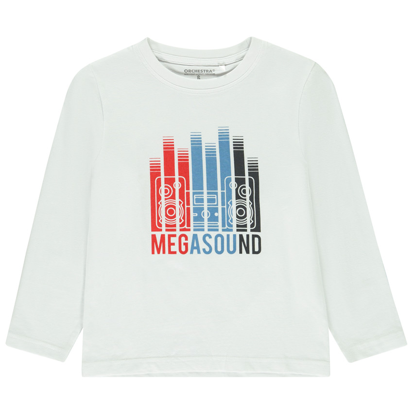 T-shirt manches longues printé pour garçon 