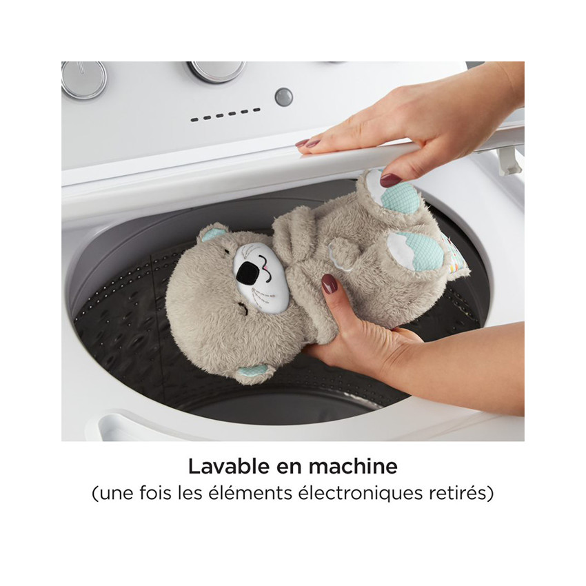 Peluche interactive Ma Loutre Câlins Bonne Nuit 