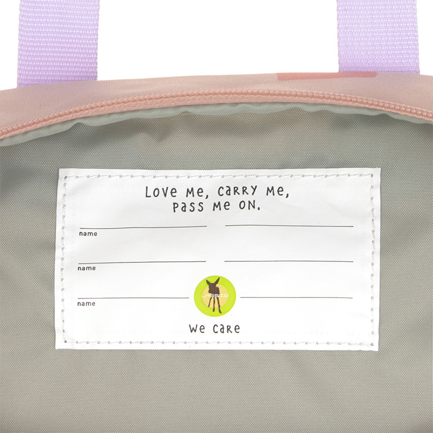 Sac à dos enfant Mini Patern carré Party Rose 