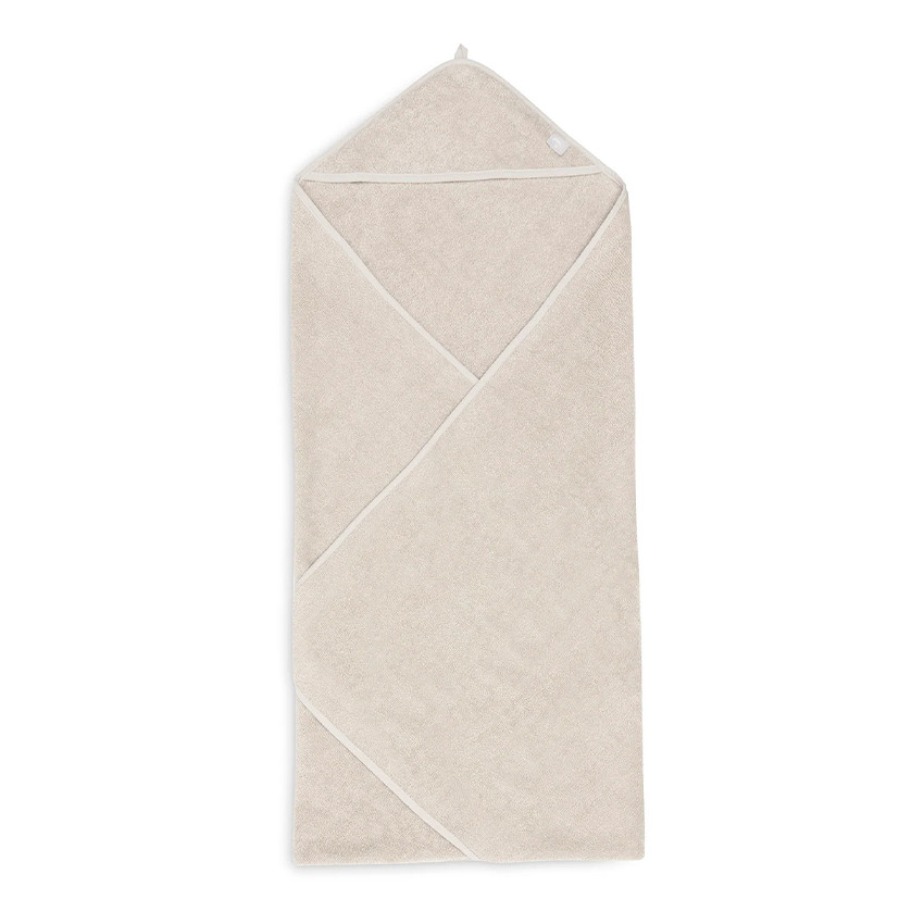 Badcape badstof 100x100 cm - Nougat 