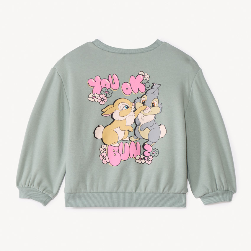 Sweatshirt oversize Pan-Pan & Miss Bunny Disney voor babymeisje 