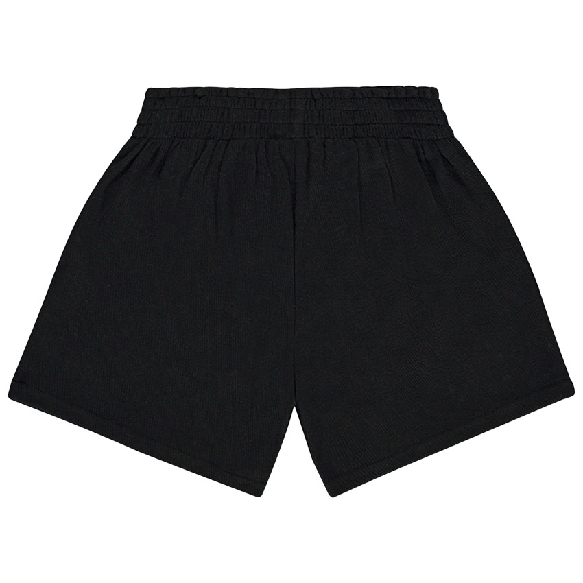 Short uni effet froissé pour fille 