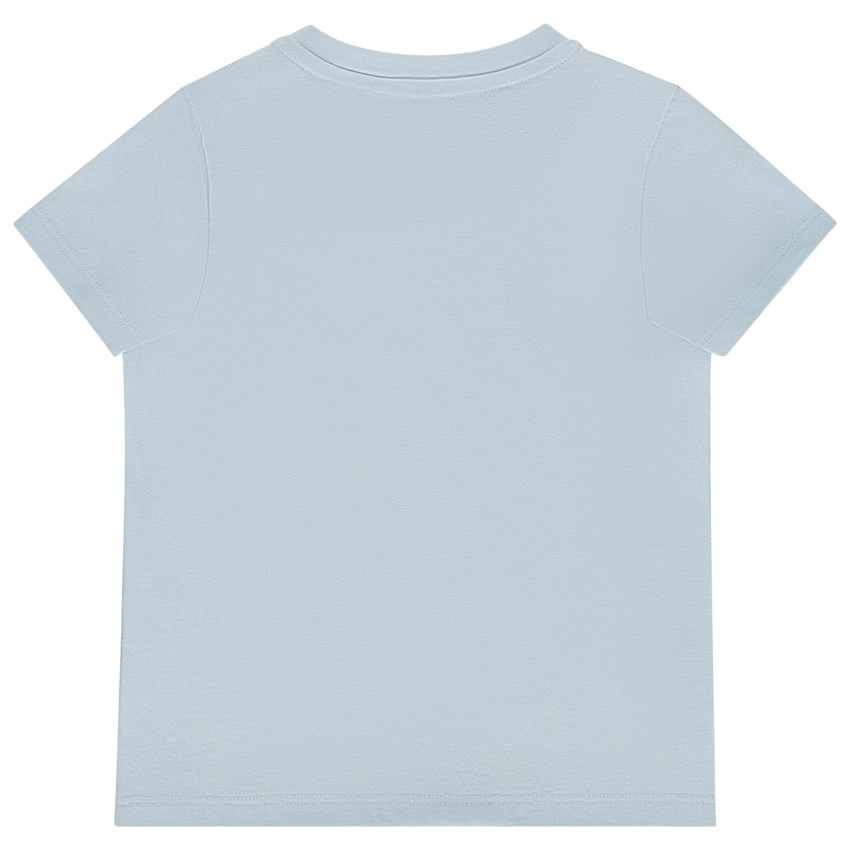 T-shirt manches courtes uni avec print marin pour bébé garçon 