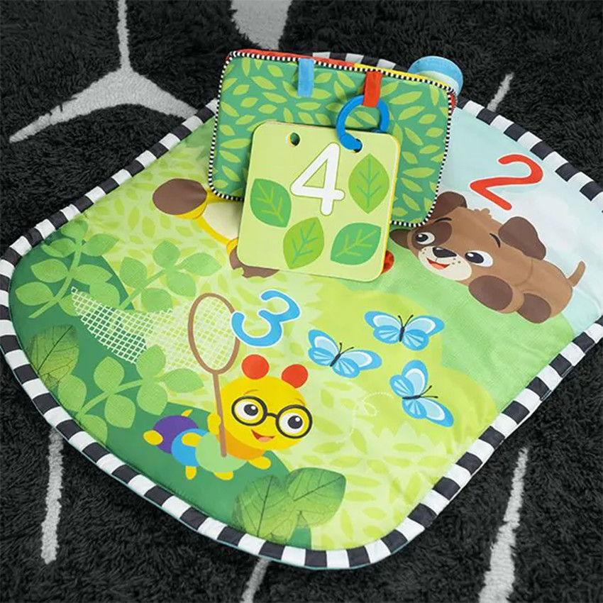 Tapis d’éveil et miroir Discovery Garden 