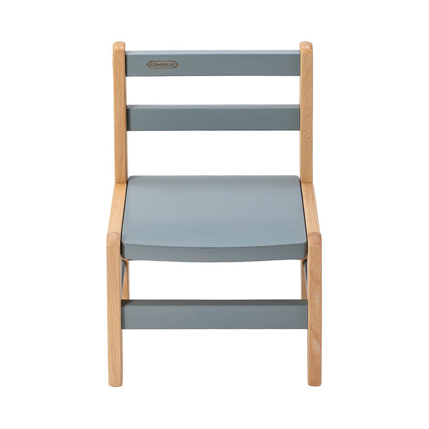 Petite chaise Louise hybride bleu gris 