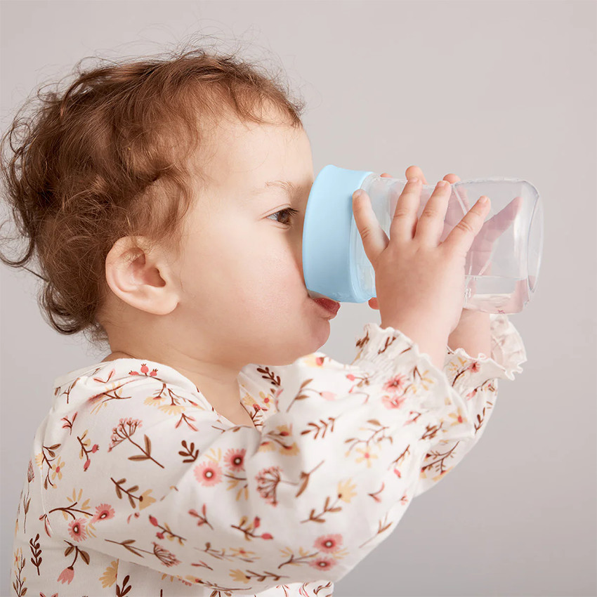 Gobelet d'apprentissage sans bec 240ml Bleu 12m+ 