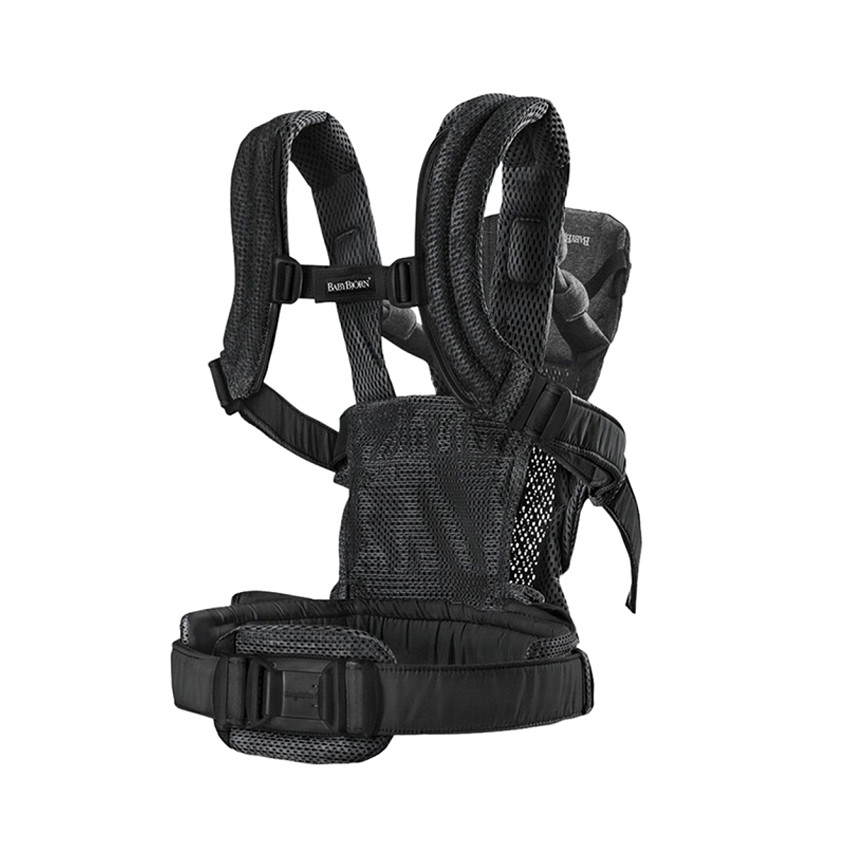 Buik-rugdrager Harmony 3D Mesh - Black 