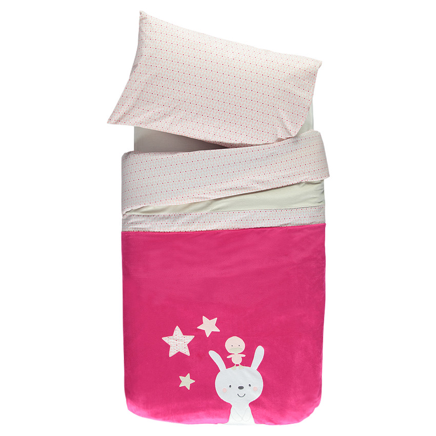 Bed set dekbedovertrek kussensloop 