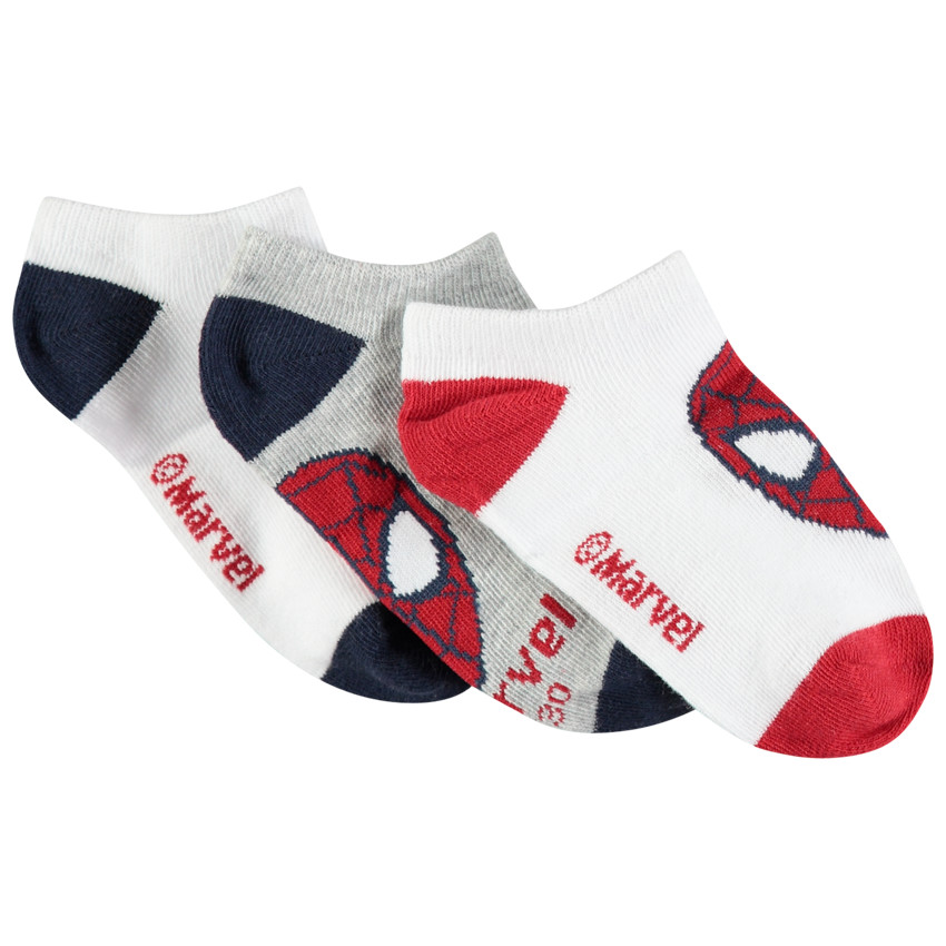 Set van 3 paar korte sokken met Marvel Spider-Man 