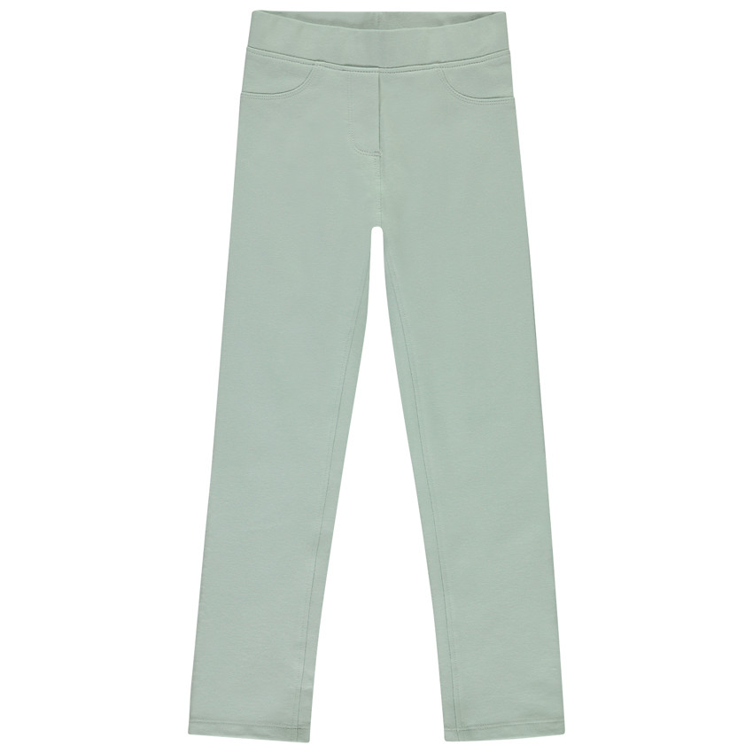 Jegging en molleton uni pour fille 