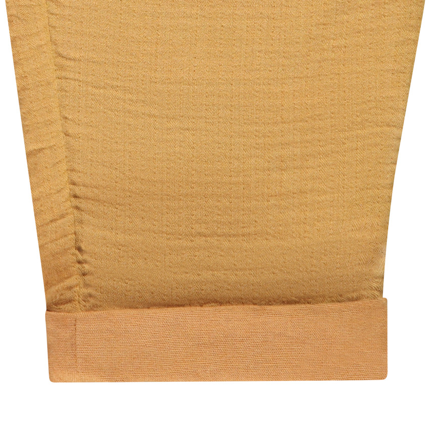 Pantalon uni en toile doublée pour bébé garçon 