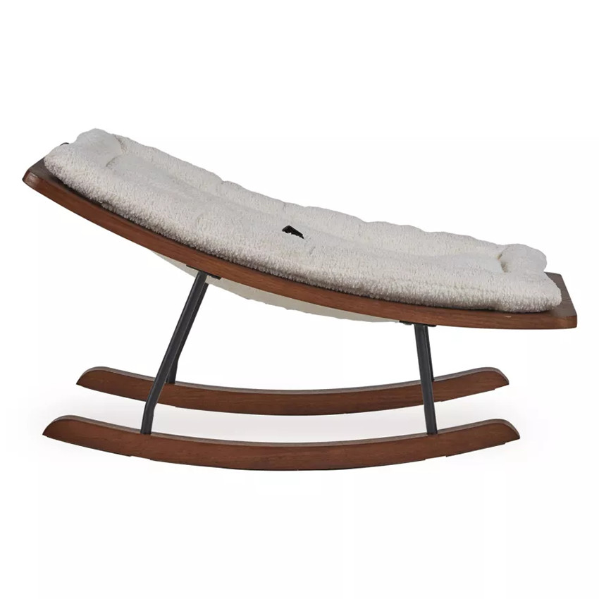 Fauteuil à bascule Rocking Baby Bouncer Crème 