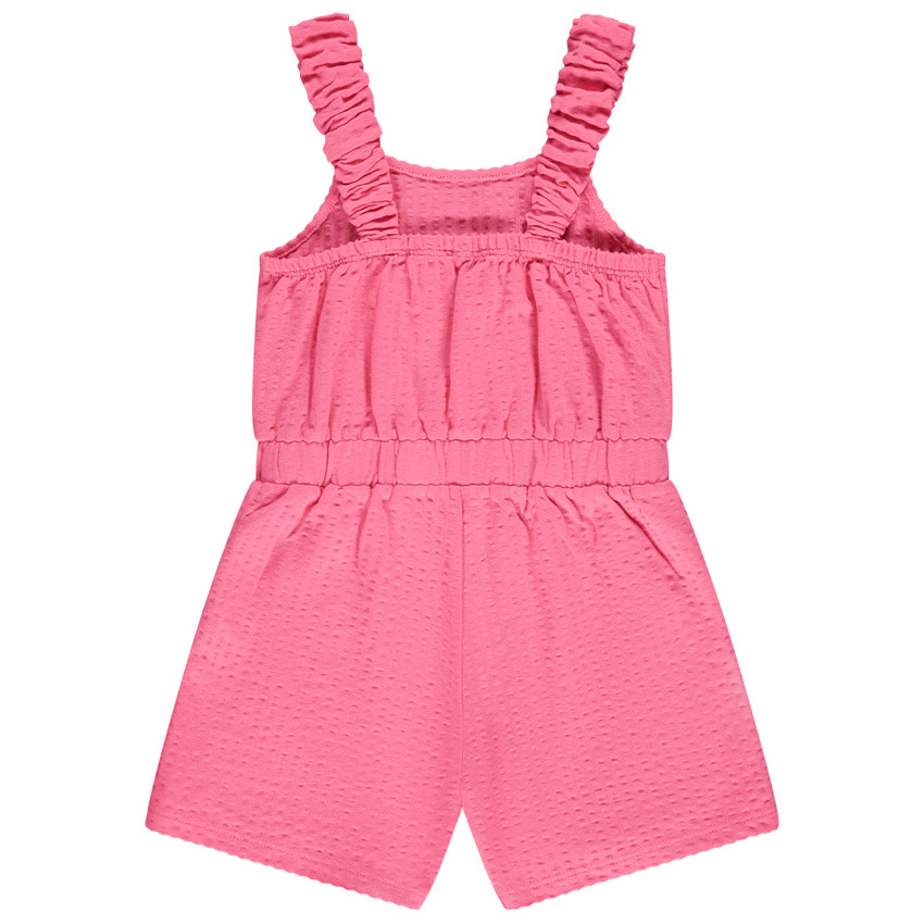 Effen jersey combishort voor meisjes 