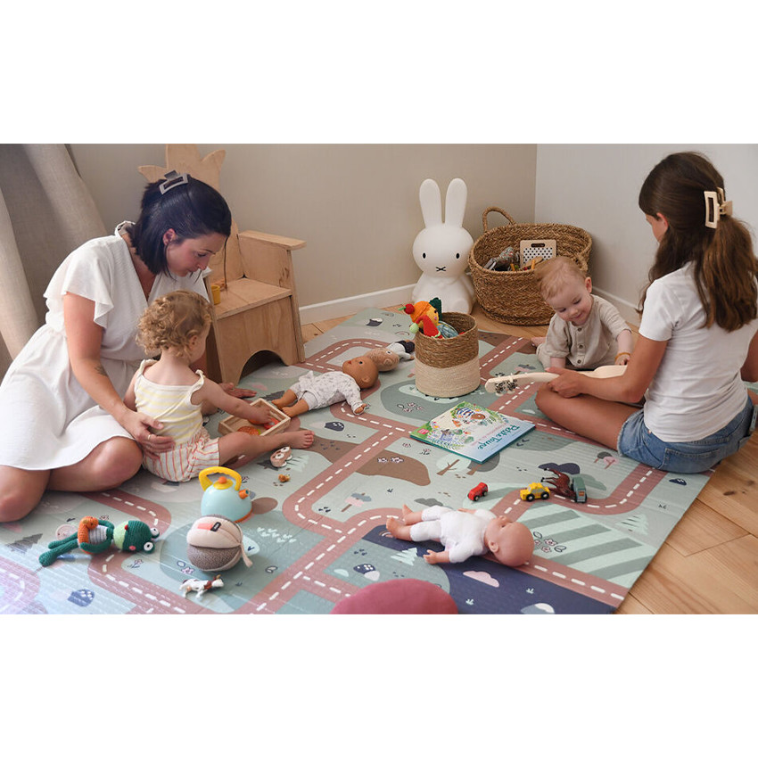 Tapis de jeux XXL réversible Eveil & motricité Landform 150x200cm   