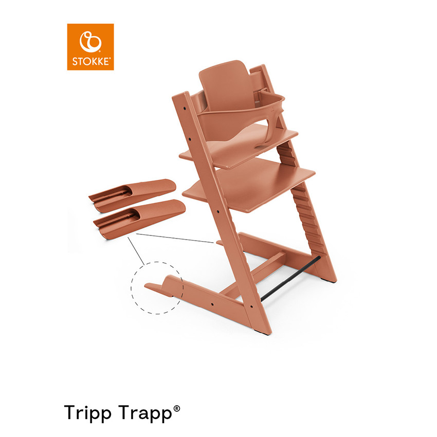 Baby Set² pour chaise haute Tripp Trapp terracotta 