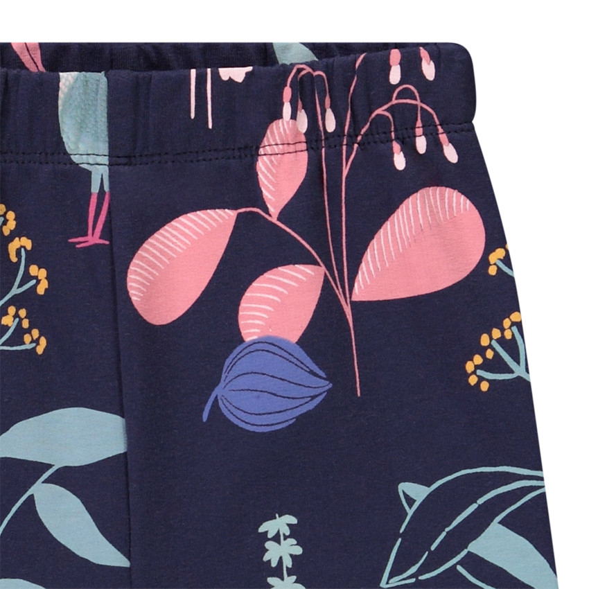 Fleece ensemble met fantasie jogging voor meisjes 