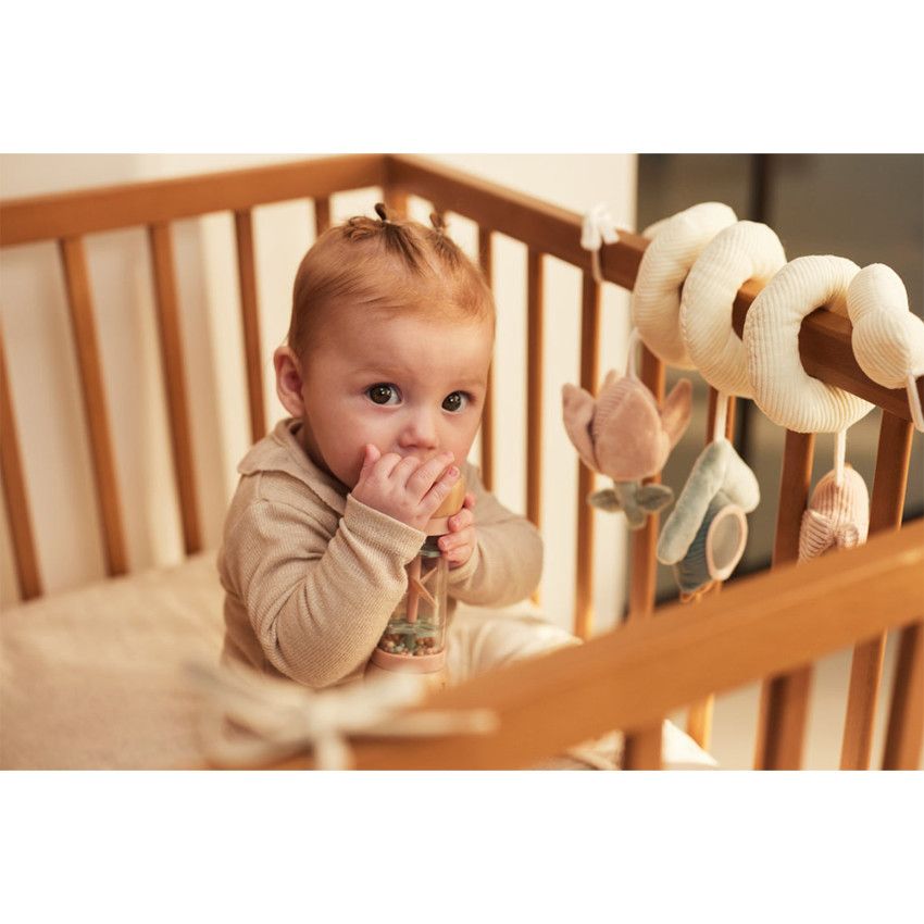 Hochet bâton de pluie en bois Lovely Birds 