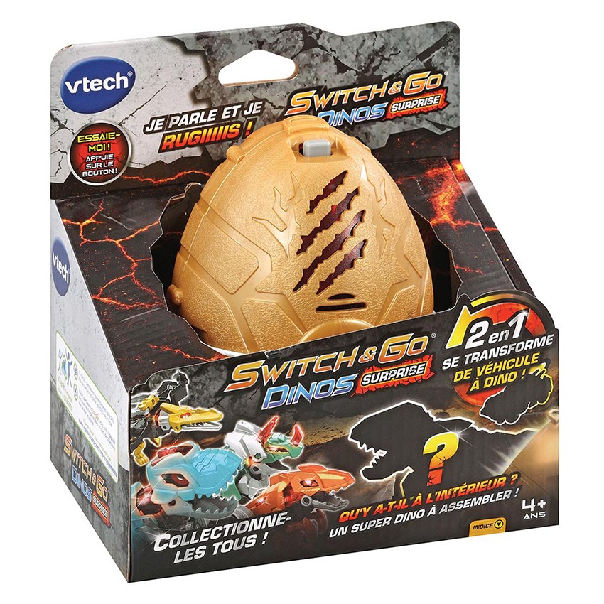 Switch & Go Dinos Surprise 8 modèles à collectionner 