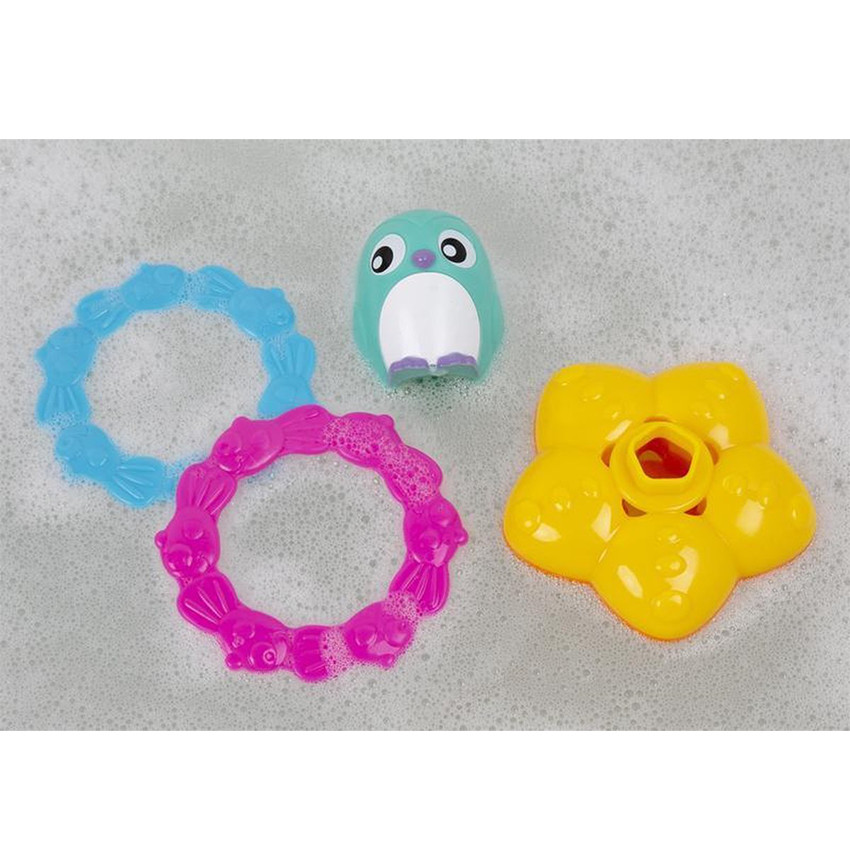 Mon pingouin de bain + anneaux empilables 
