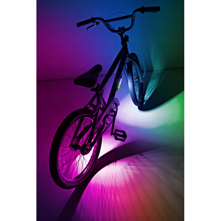 Éclairage barre cadre vélo GoBrightz Multicolore 