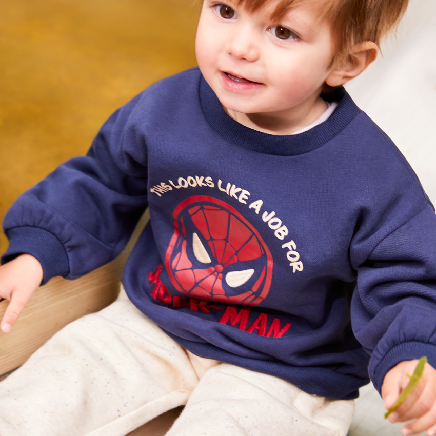 Set voor babyjongen 2-delig jogging trui Spider Man Disney 