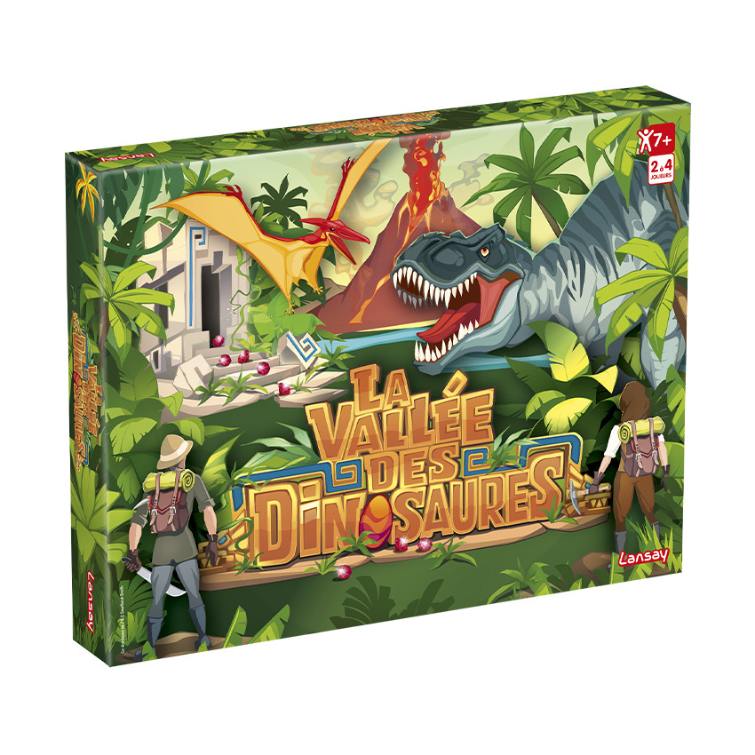 Jeu de société La Vallée des Dinosaures 