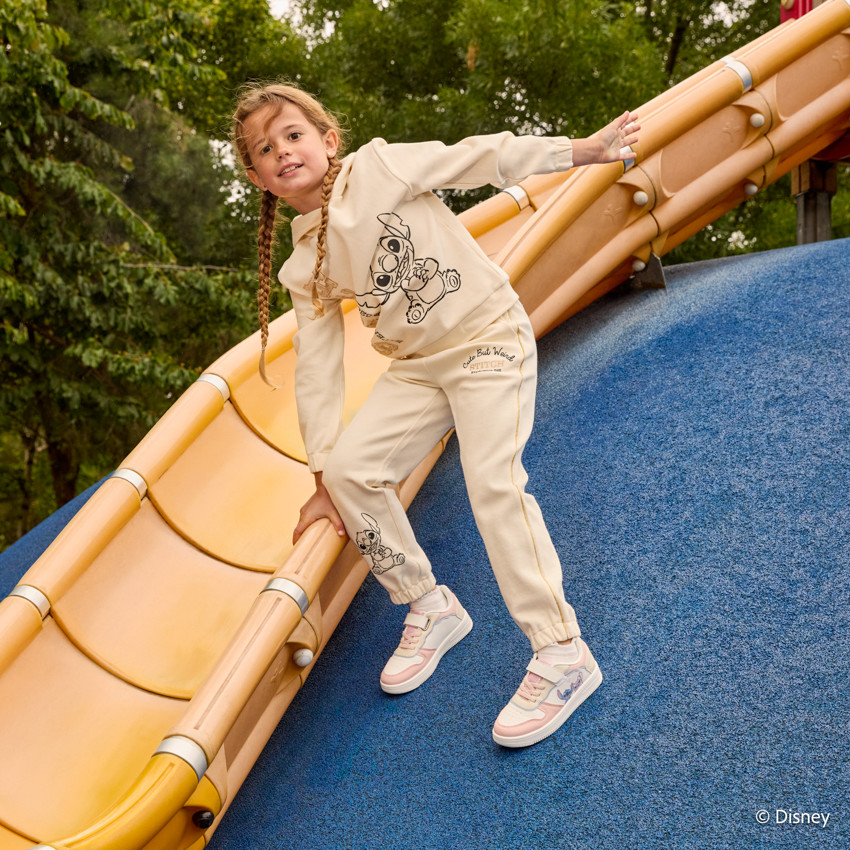 Sweat à capuche Stitch Disney avec broderie pour fille 