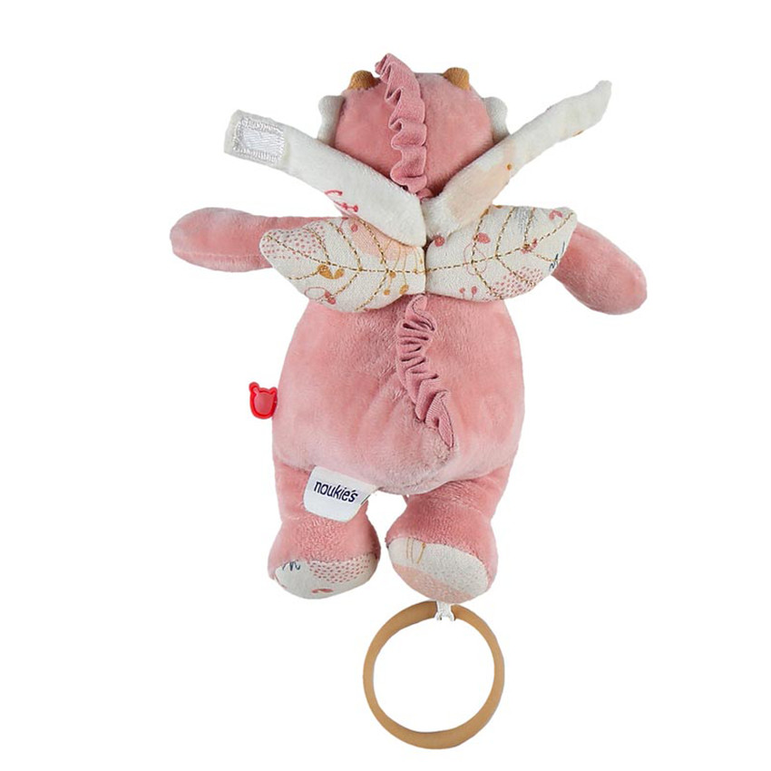 Peluche musicale Lina et Joy en veloudoux 