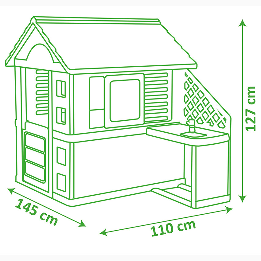 Maison nature + cuisine d'été  