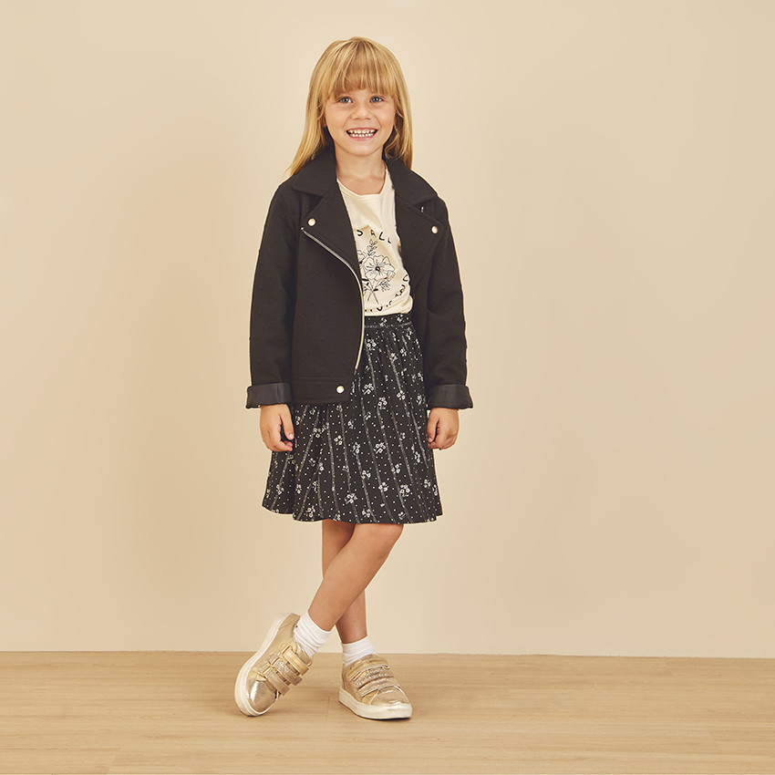 Rok met smocktail voor meisjes 