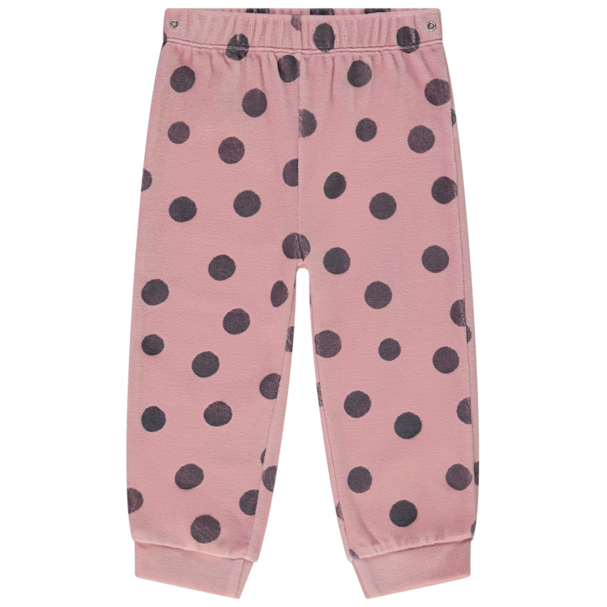 Set van 2 delen in fluweel met Mickey en Minnie Disney-print voor babymeisjes 
