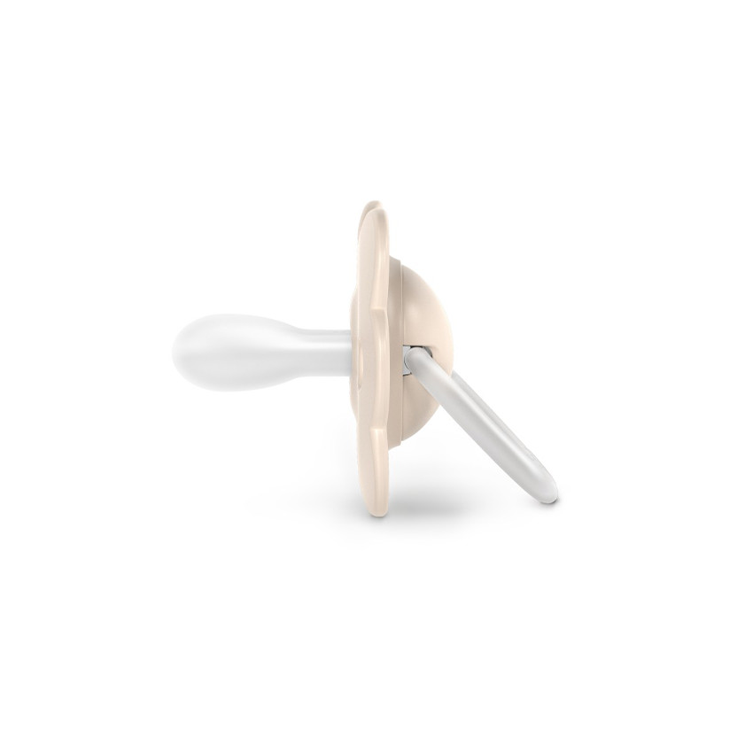 Sucette physiologique en silicone SX PRO Wonderland Butterfly 0-6 mois décorée en rose 