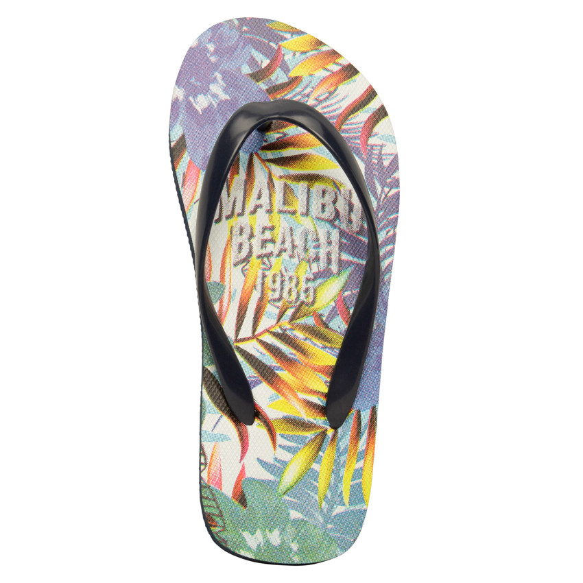 Slippers print Malibu Beach voor jongen met koord volgens leeftijd 