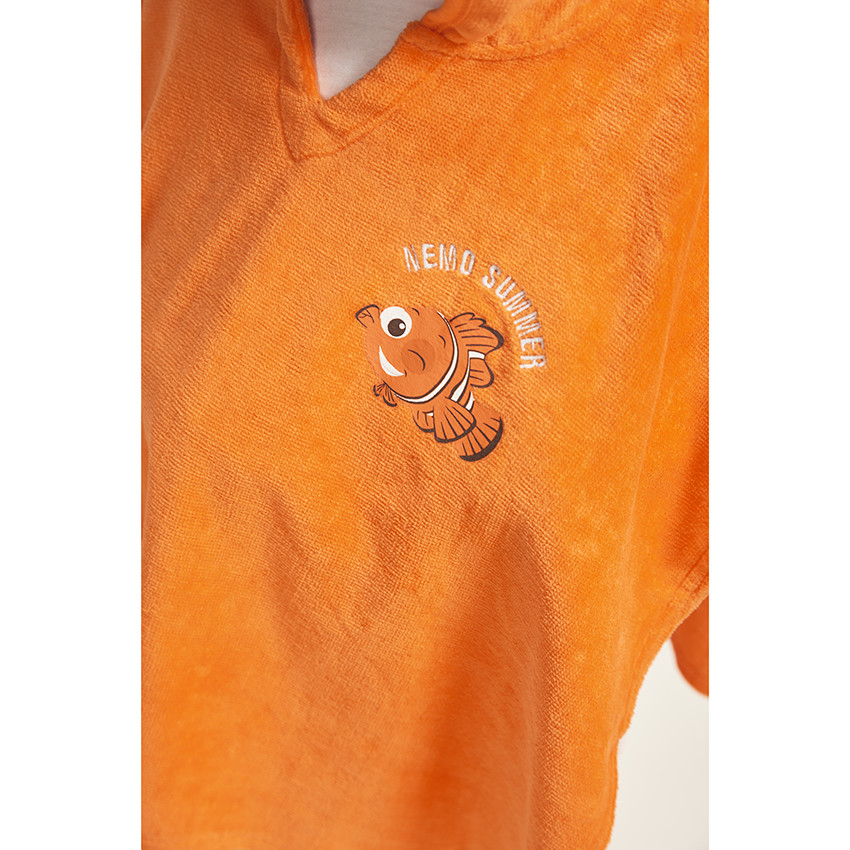 Cape de bain à capuche ludique Nemo Disney pour bébé garçon 